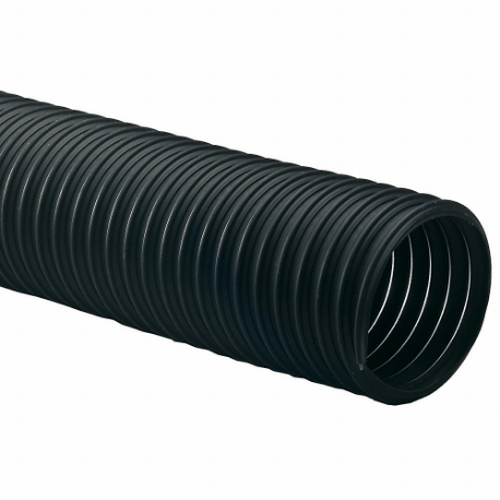 Tubo flessibile per condotto industriale, diametro interno del tubo da 4 pollici, lunghezza del tubo da 25 piedi, 9 PSI