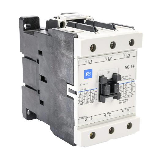 Contactor IEC, 80A, 3 N.O. Postes de alimentación, voltaje de bobina de 120 VCA/110 VCA