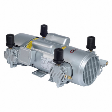 Piston Air Compressor, 1.5 hp, 1 Phase, 115/208-230VAC, 40 psi Max Continuous Pressure