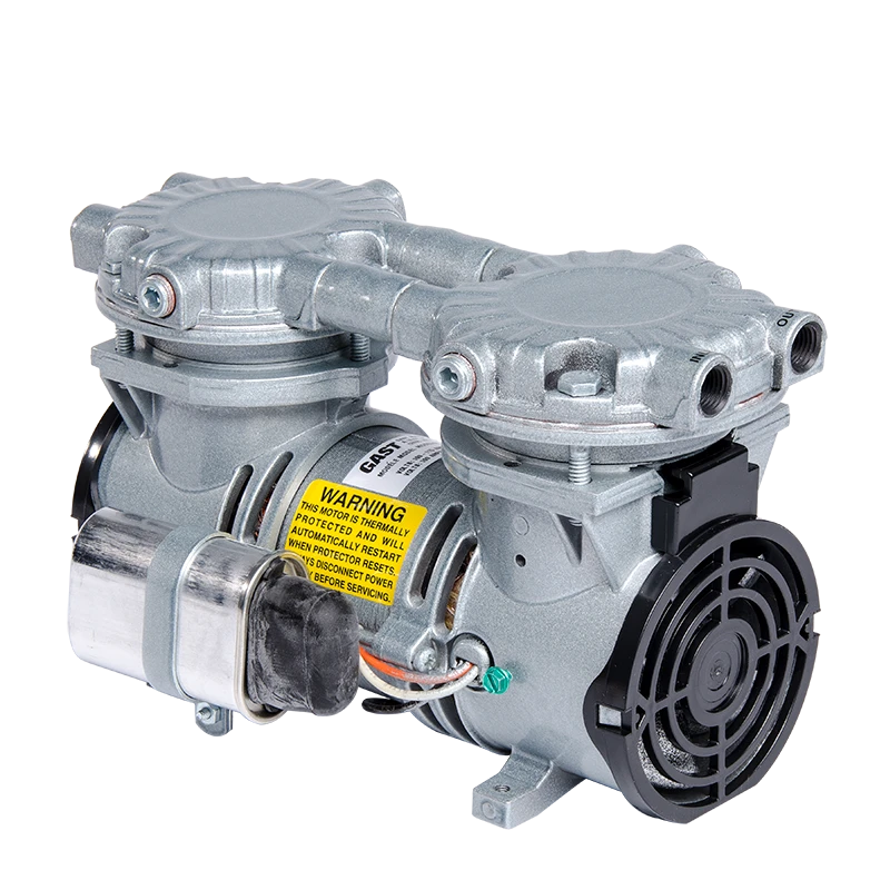 Vippestempelkompressor, motormonteret, 1/6 HK, 0.81 cfm flow