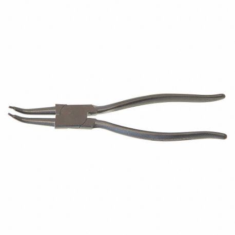 Circlip Pliers, 0.094 Inch Tip Dia, 8 1/2 Inch Overall Length, 45 Deg Tip Angle
