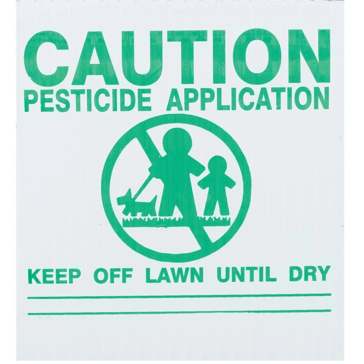 Maine Lawn Pesticide Application Signs, 25PK