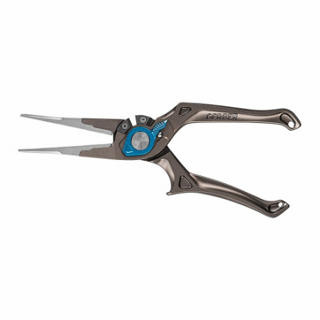Needle Nose Magniplier, 7 1/2 Inch Overall Length, 3 3/8 Inch Jaw Length, Cutter