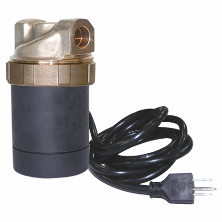 Potable Water Circulating Pump, Energy Efficient/Under-Sink, Sweat, 1/150 Hp