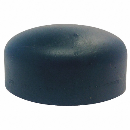 Round Cap, Carbon Steel, 1 1/4 Inch Fitting Pipe Size