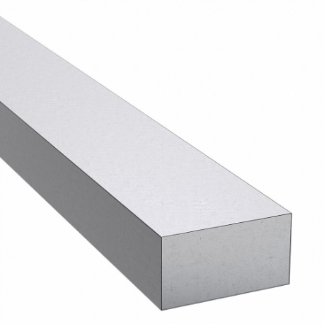 Stainless Steel Flat Bar, 304, 0.375 Inch Thick, 3/8 Inch X 6 Ft Size, Cold Finished