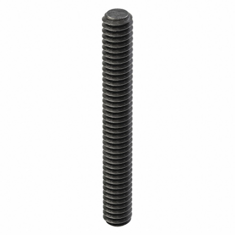 全螺紋螺柱，1 8 螺紋尺寸，鋼，B7 級，黑色氧化