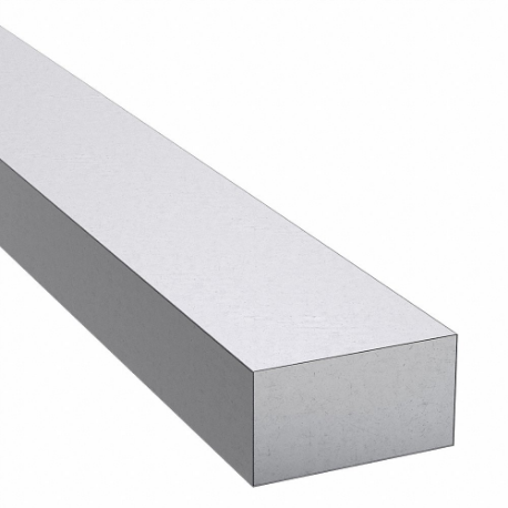 Stainless Steel Flat Bar, 303, 0.75 Inch Thick, 2 1/2 Inch X 6 Ft Size, Cold Finished