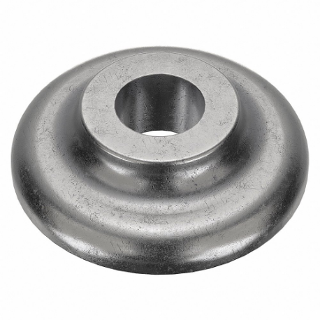 Ogee Washer, Screw Size 1 1/8 Inch, Cast Iron, Hot Dipped Galvanized, 1.25 Inch Inside Dia