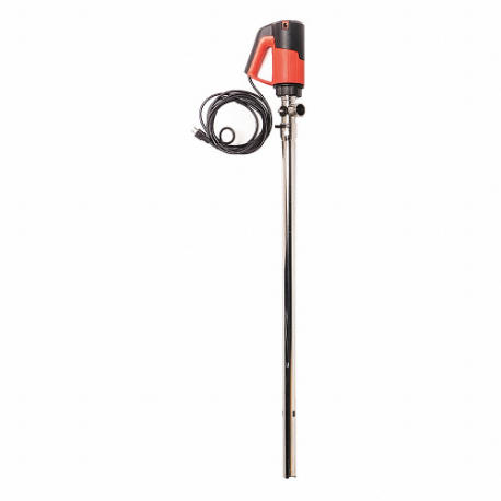 Electric Operated Drum Pump, 1 Hp Motor Hp, 55 Gal For Container Size, 110VAC