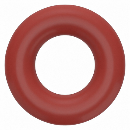 O-Ring, 108, 1/4 Inch Inside Dia, 7/16 Inch Outside Dia, 70 Shore A, Red, Inch, 10 PK