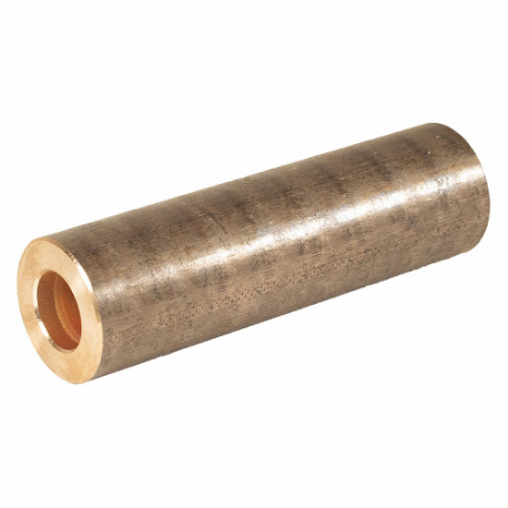 932 Bronze Round Tube, 1 1/2 Inch OD, 1 Inch ID, 3 Inch Length, 1.5 Inch Wall Thick