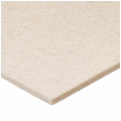 Synthetic Polyester Felt Sheet, 12 Inch Width x 12 Inch Length, 1/8 Inch Thick, Synthetic