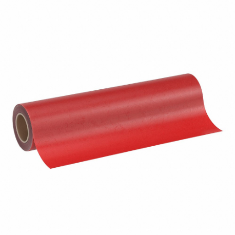 Sbr Roll, 36 Inch X 12 Ft, 0.0625 Inch Thickness, 60A, Plain Backing, Red, Smooth