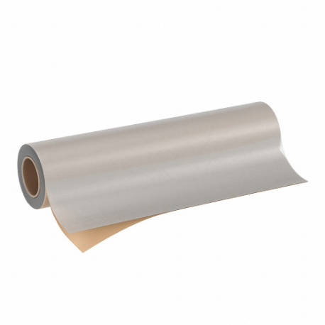 Silicone Roll, 36 Inch X 10 Ft, 0.03125 Inch Thickness, 50A, Silicone Adhesive Backed