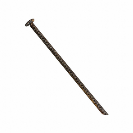 Rebar Spikes, Steel No Coating, Gray, 14 Inch Length, 14 Inch Height, Gnr91400-4, 4 PK