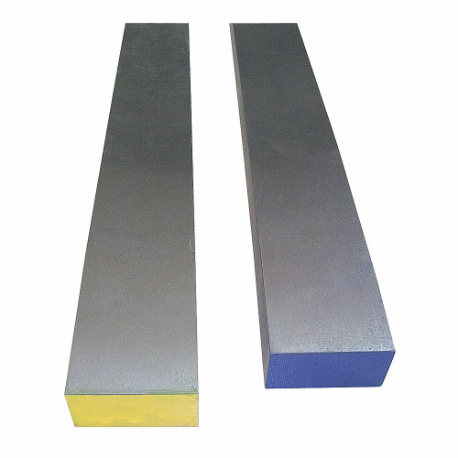 Barra rectangular de acero de aleación 4142, 0.25 pulgadas de espesor