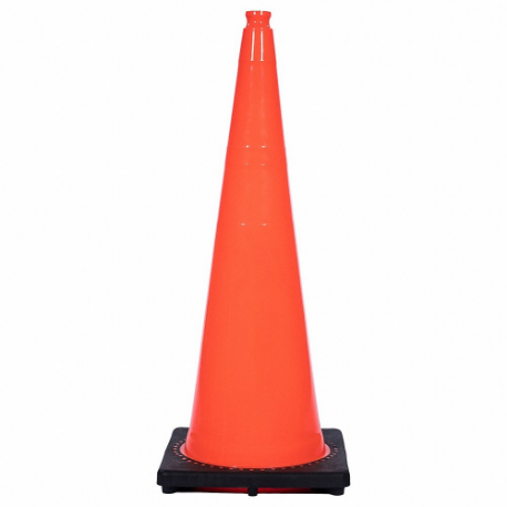 Traffic Cone, Day or Low Speed Roadway 40 MPH or Less, Non-Reflective