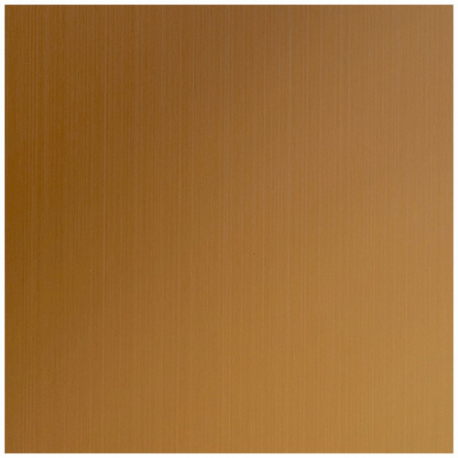 彩色不銹鋼板，玫瑰金，4 英尺 X 10 英尺尺寸，0.035 英寸厚，髮紋