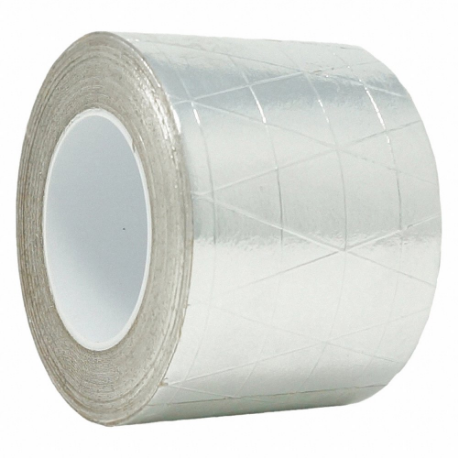 GRAINGER TC2636-72MM X 46M Foil Tape, 2 13/16 Inch x 50 1/4 yd, 5.5 mil Thick, Aluminum, Acrylic | CP9QNV 494K07