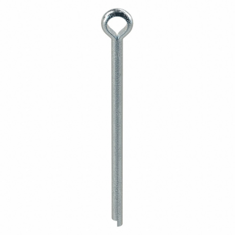 Cotter Pin, Retaining, Extended Prong, Low Carbon Steel, 100 PK