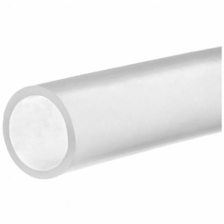 Tubo, Fep, trasparente, diametro interno 4 mm, diametro esterno 6 mm, lunghezza 10 piedi, Shore D 55