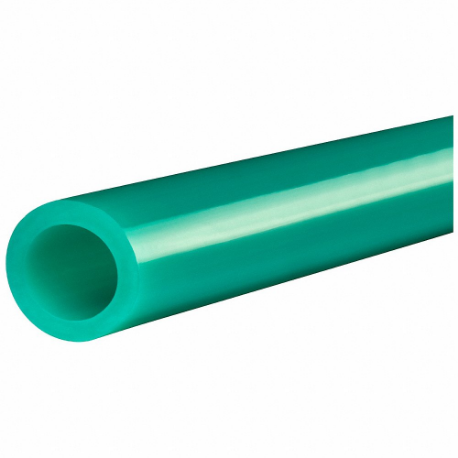 Tubo, nylon, verde, diametro esterno 1/4 pollice, ID 3/16 pollici, lunghezza 100 piedi, Rockwell R75