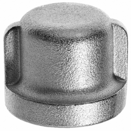 Cap, 1 1/2 Inch Fitting Pipe Size, Female Bspt, Class 150, 1 3/16 Inch Overall Length