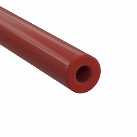 Epdm Tube, 1 1/4 Inch Inside Dia, 1 7/8 Inch Outside Dia, 5/16 Inch Wall Thick