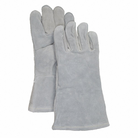 Welders Glove Pearl Gray Welders, 14 In