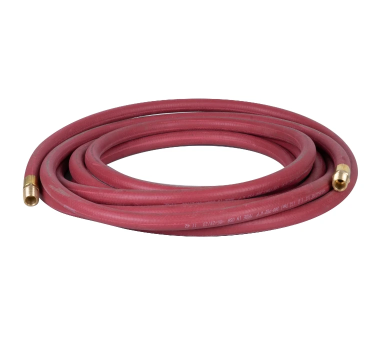 Air Hose Assembly, 1/2 Inch ID, 25 ft. Length