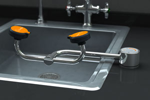 GUARDIAN EQUIPMENT G1774 Eye/Face wash, Deck Mount, 8-3/4 Width, 15 Depth, Right Hand Mounting | AE8JHM 6DGE5