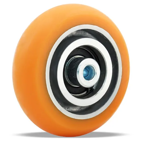 Aluminum Wheel, 4 Diameter X 1-1/4 Inch Size