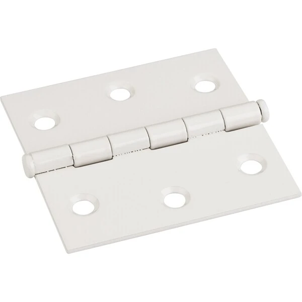 Almond 2-1/2 Inch x 2-1/2 Inch Swaged Butt Hinge