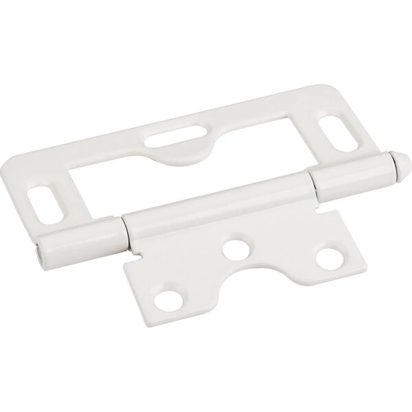 Almond 3 Inch Loose Pin Non-Mortise Hinge with 3 Slots