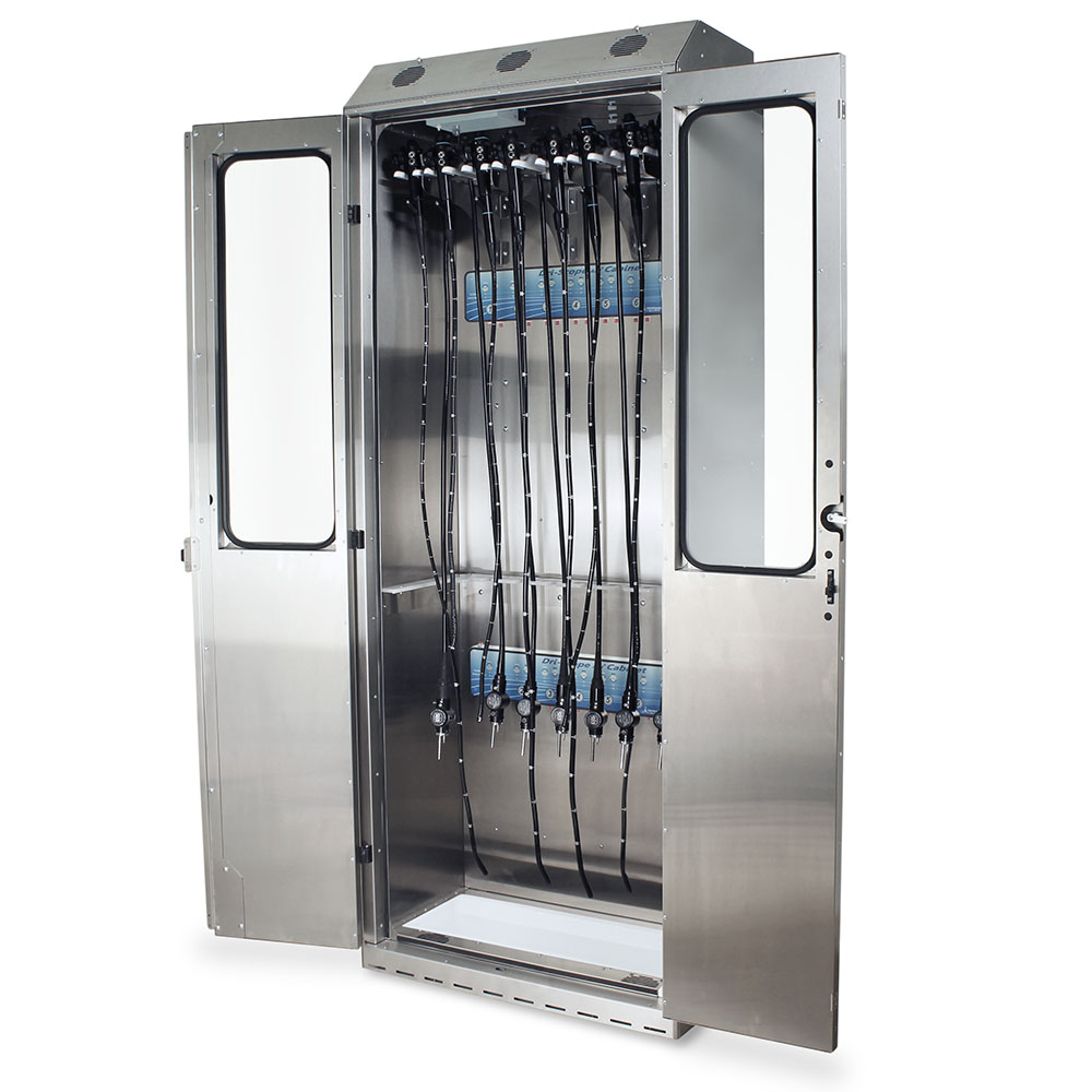 15 Scope Cabinet, 93 x 36 x 24 Inch Size, Stainless Steel