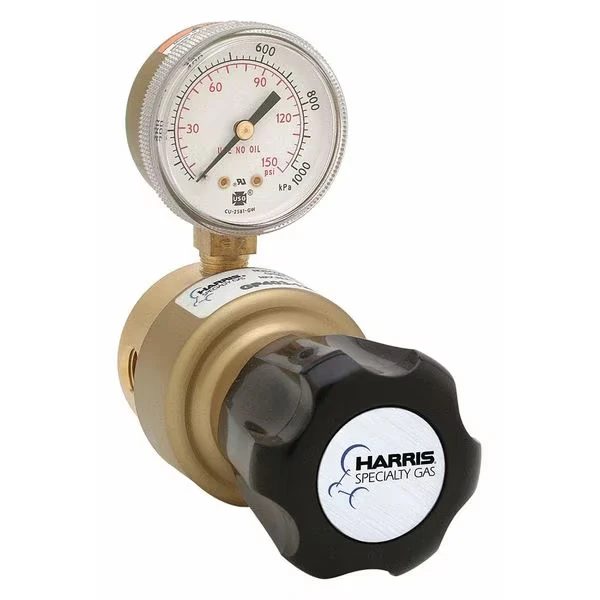 Specialty Gas Regulator, Single Stage, 1/4 Inch FNPT, 0 to 125 psi, Use With Non-Corrosive