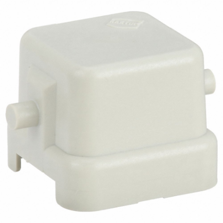 Rectangular Connector Cover, Size 3 A, Single Lever, Gray, Polycarbonate, Ip44/Ip65/Ip67