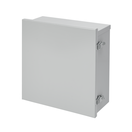 Enclosure, Hinge Cover Lift Off, 8 x 8 x 6 Inch Size, Steel
