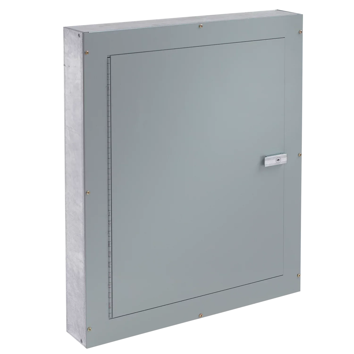 HOFFMAN ATC18126S Telephone Cabinet, Surface Mount, 18 x 12 x 6 Inch Size, Gray, Steel | CH8FBW