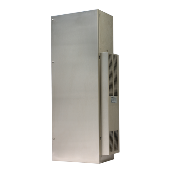 Enclosure Air Conditioner, Outdoor/Indoor, 6000 BTU, 230V