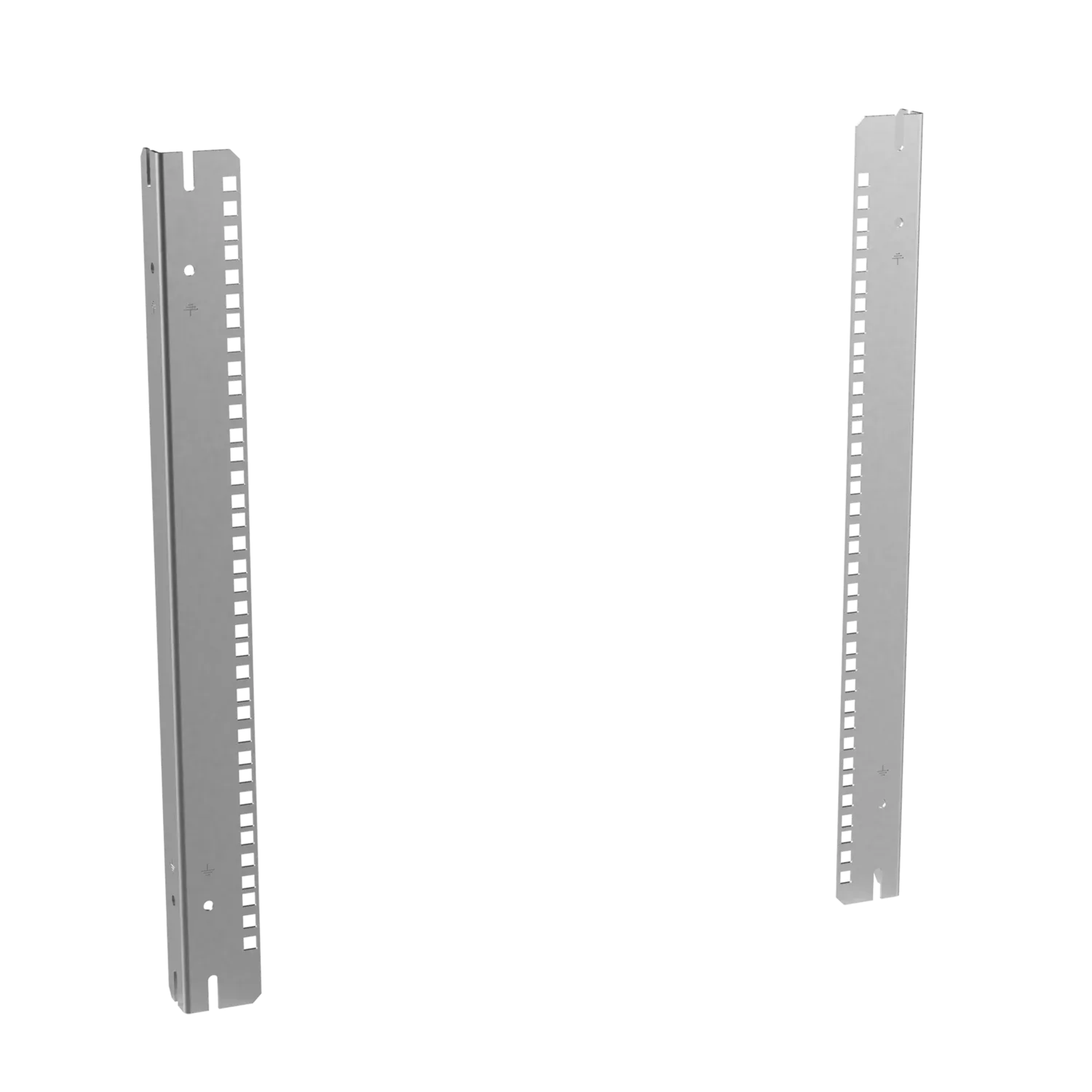 HOFFMAN ERA196S Rack Angle, Fits 600 x 600mm Size Cabinet, 12 Rack Units, Steel | CH8JPN
