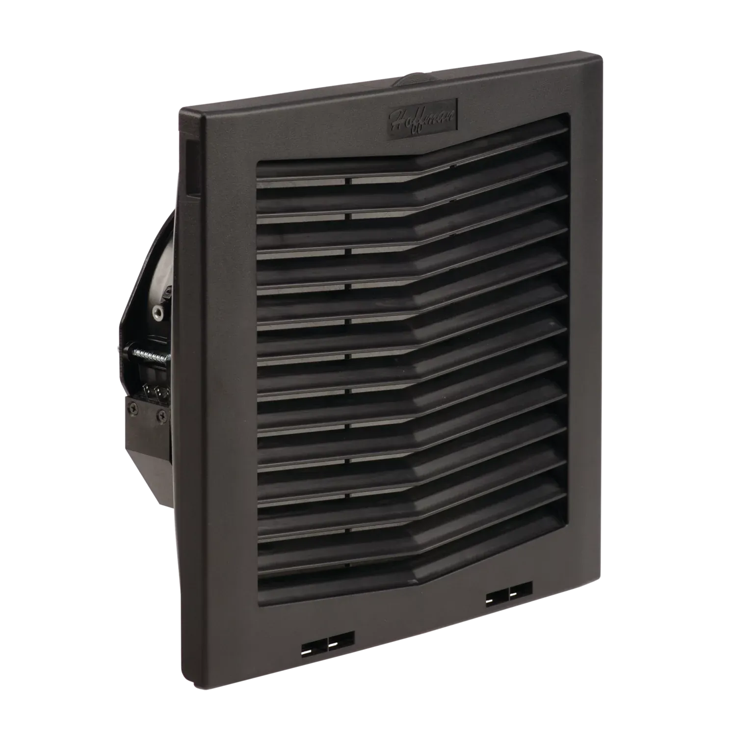 HOFFMAN HF1016513 Side Mount Filter Fan, 115V, 103 CFM, Black | CH8LZL
