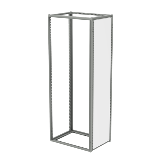 Full Subpanel, Side Mounted, Fits 2000 x 800mm Size Frame, White, Steel