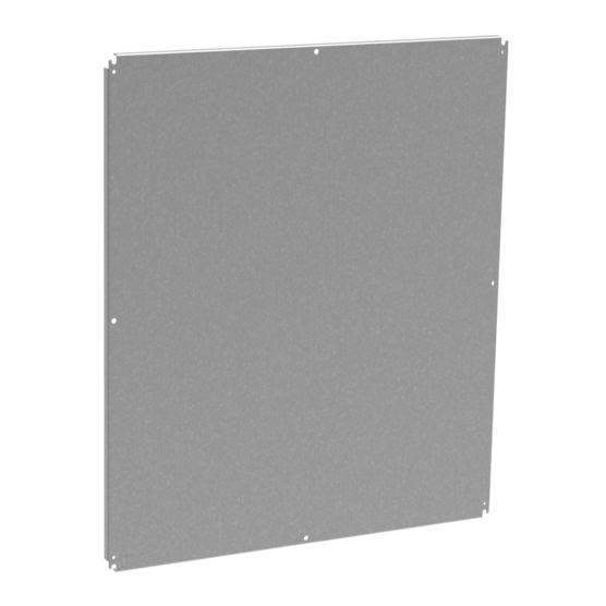 Full Back Panel, Fits 1200 x 700mm Size, Conductive