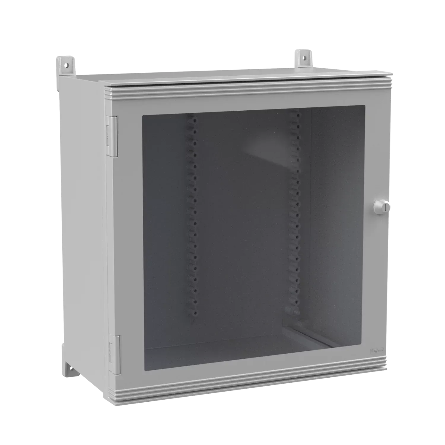HOFFMAN UU606030W Enclosure Window Kit, Window Door, 600 x 600 x 300mm Size, Gray, Fiberglass | CH8XXL