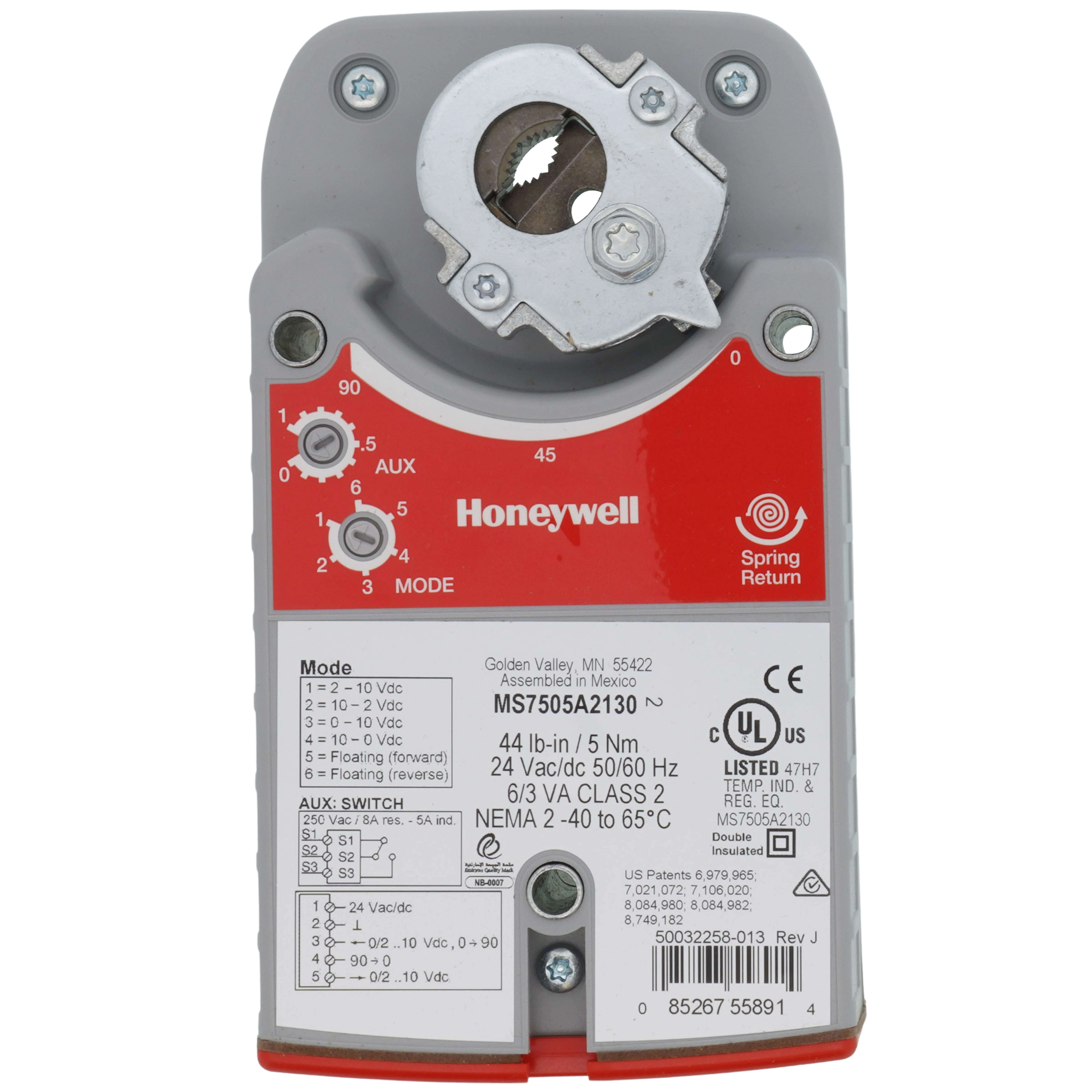 HONEYWELL MS7505A2130/U