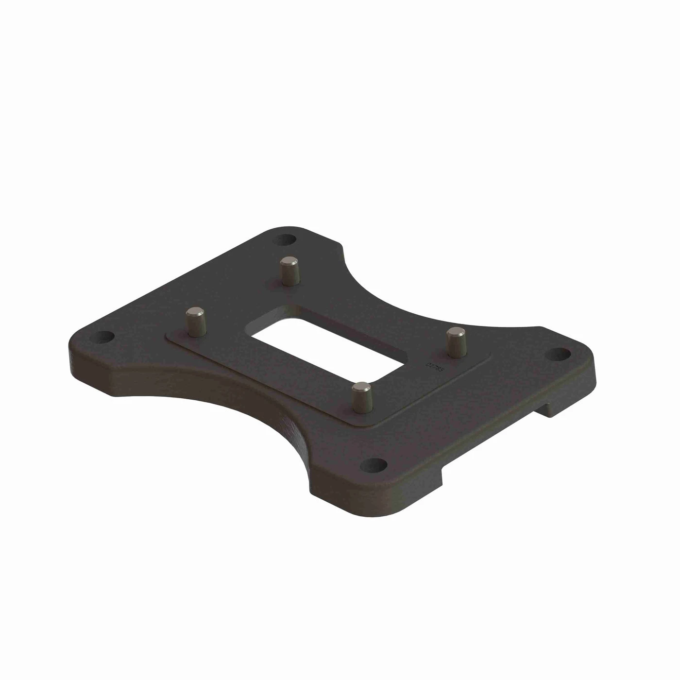 HUB CITY 0229-01750 Universal Mounting Base Kit, Cast Iron | AK7LWD