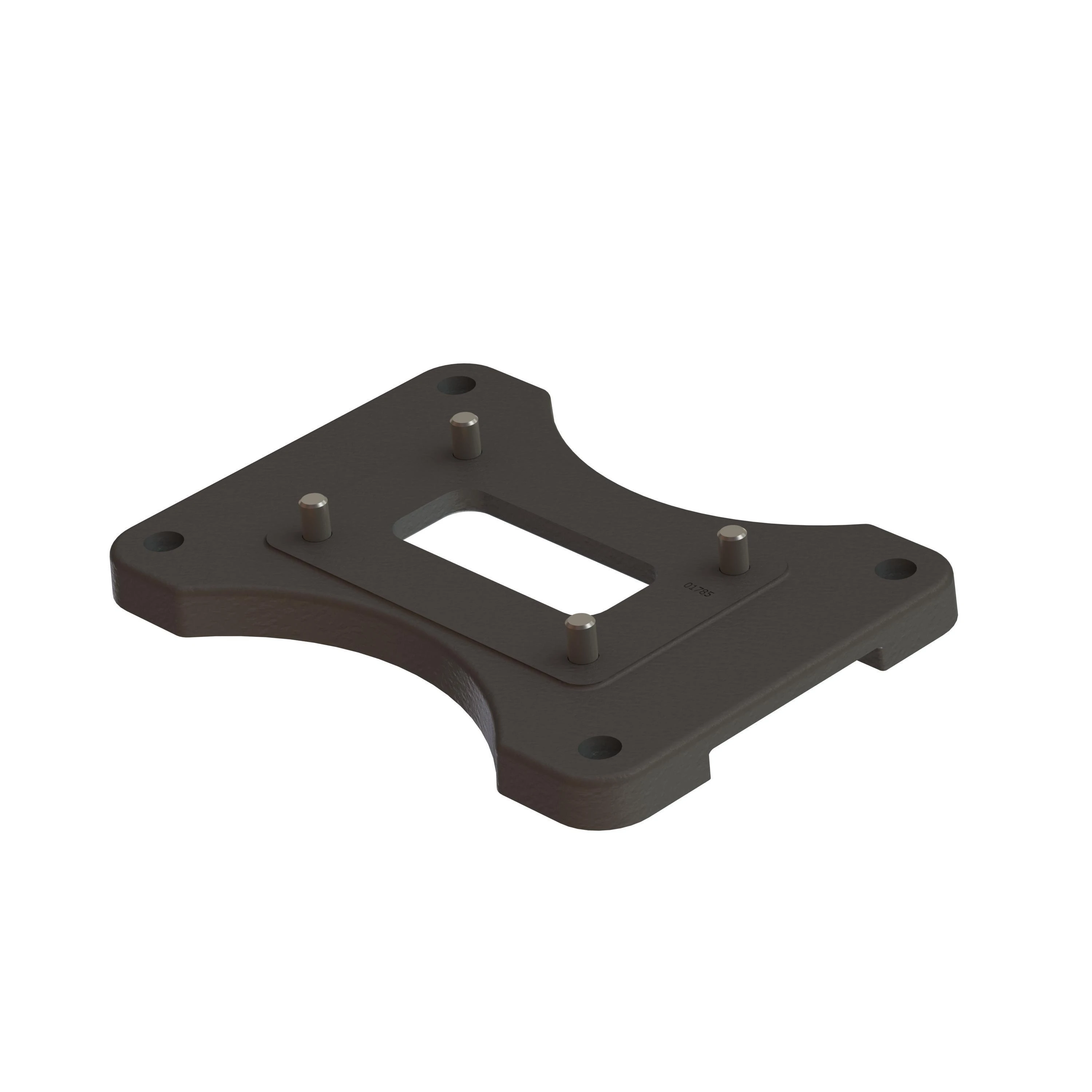 HUB CITY 0229-02480 Universal Mounting Base Kit, Cast Iron | AK7MML