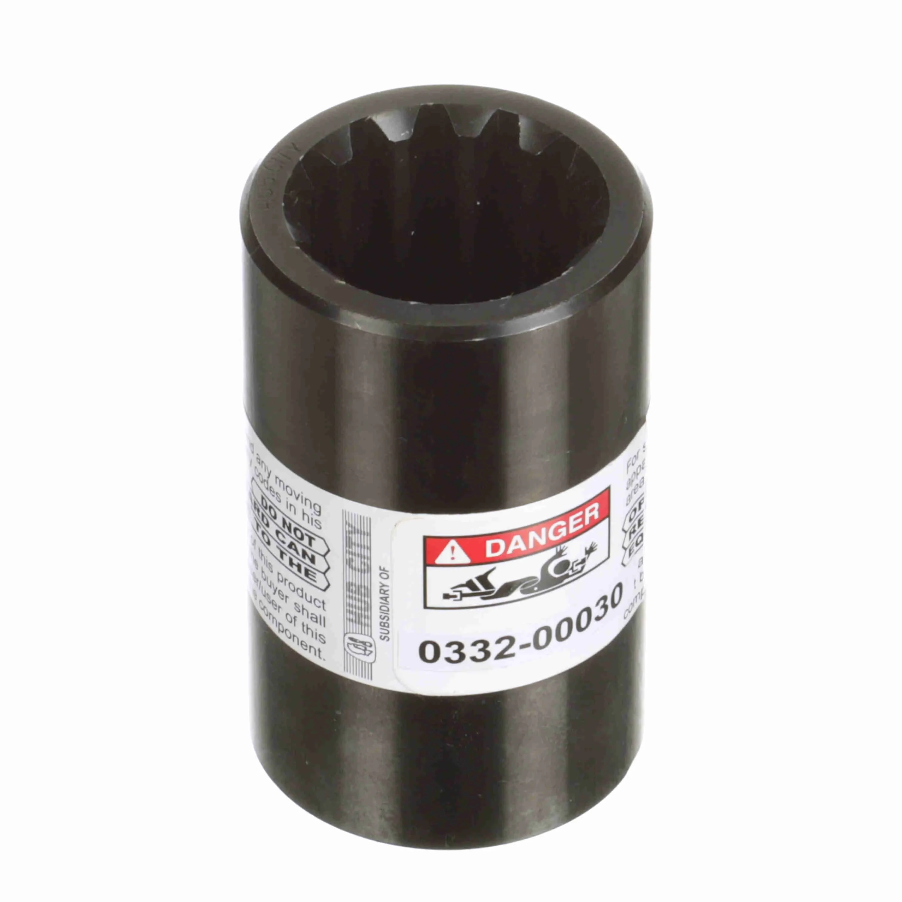 HUB CITY 0332-00030 Involute Splined Coupling, 2 1/4 Inch O.D, 3 3/4 Inch Length | AK7MYP